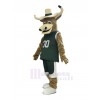 Bull mascot costume