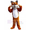 Fox mascot costume