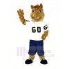 Sport Horse with White T-shirt Mascot Costume Animal