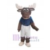 Moose mascot costume