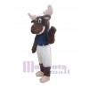 Moose mascot costume