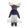 Moose mascot costume