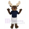 Moose mascot costume