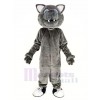Gray Wolf Mascot Costume Animal