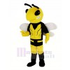 Cool Hero Bee Mascot Costume Animal