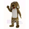 Funny Brown Dog Mascot Costume