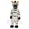 Funny Zebra Mascot Costume Animal