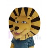 Lion mascot costume