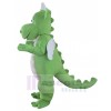 Green Adult Dragon Mascot Costume