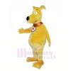 Cute Light Brown Dog Mascot Costume College 