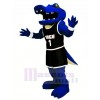 Sport Blue Alligator Mascot Costumes Cartoon