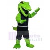 Power Gator with Sport Suit Mascot Costumes Animal