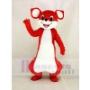 Cute Red Kangaroo Mascot Costume Cartoon