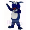 Happy Blue Dragon Mascot Costume Animal