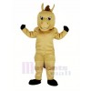 Light Brown Power Horse Mascot Costume Animal	