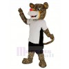 Power Jaguar with T-shirt Mascot Costume Animal