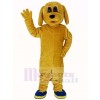 Golden Dog Mascot Costume Animal