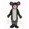 Gray Mouse Pink Ears Mascot Costume Animal