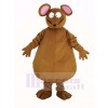 Brown Mouse Mascot Costume