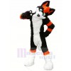 Black and Orange Husky Dog Fursuit Mascot Costume Cartoon