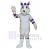 Greamy and Purple Husky Dog Fursuit Mascot Costumes Animal 