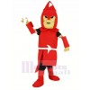 Red Titan Spartan Mascot Costume Adult	