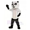 Baseball Panda with White T-shirt Mascot Costume Animal