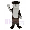 Brown Otter Mascot Costume Animal