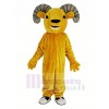 Light Brown Sport Ram Mascot Costume Animal