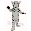 Fierce White Tiger Mascot Costume Animal