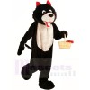 Black Wolf Mascot Costumes Free Shipping 