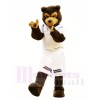 Brown Wolf Mascot Costumes 