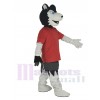 Wolf mascot costume