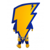 Angular Lightning Mascot Costume