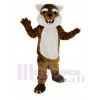 Cute Brown Bobcats Mascot Costume