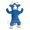 Happy Blue Bull Mascot Costumes Cheap	