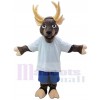 Deer mascot costume