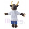 Deer mascot costume