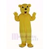 Power Fierce Yellow Bear Mascot Costume