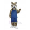 Bobcat mascot costume