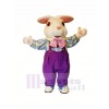 White Furry Easter Bunny Mascot Costumes Cartoon