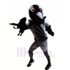 Funny Black Eagle Mascot Costumes Cartoon