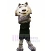 College Sport Wolf Mascot Costumes Cartoon