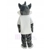 Wolf mascot costume