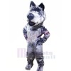 Friendly Wolf Mascot Costumes Cartoon	
