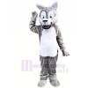 Fierce Grey Wolf Mascot Costumes Cartoon