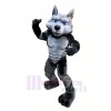 Power Muscle Wolf Mascot Costumes Cartoon