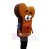 Yummy Bread Mascot Costume Cartoon