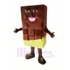 Chocolate Bar Mascot Costume Cartoon