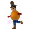 Bagel Boy mascot costume